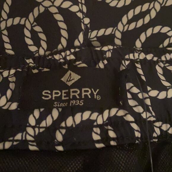 Sperry Navy Nautical Swim Trucks - Picture 5 of 8